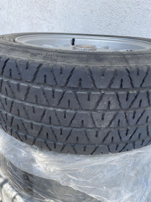 Jante bmw e23 originale cu cauciucuri trx