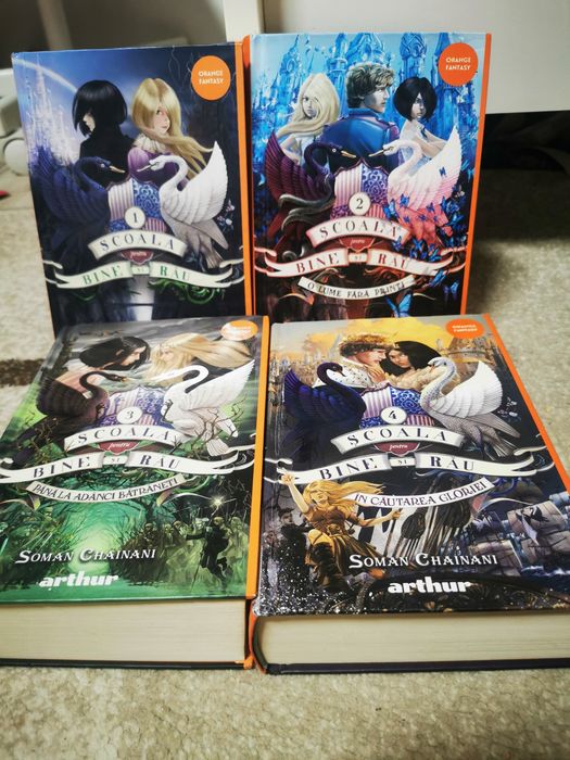 Pachet   Scoala pentru Bine și Rău (4 volume)