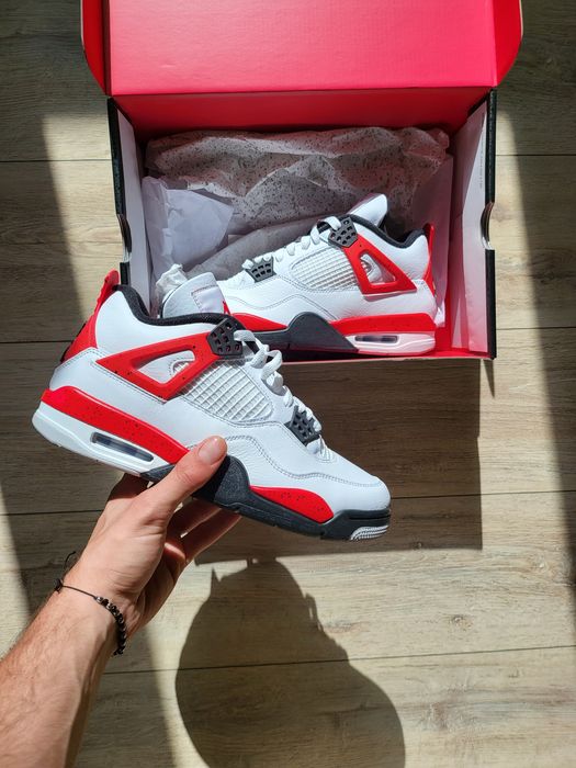 Jordan 4 Red Cement