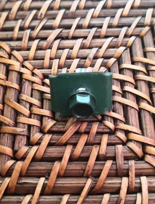 Clema zincata brida sistem de prindere plasa gard panou bordurat