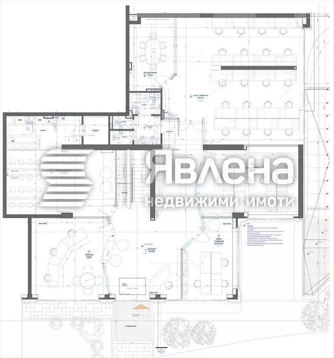 Продава се Офис в София, Изгрев - 470 кв.м за 1411 €/кв.м - Снимка #3