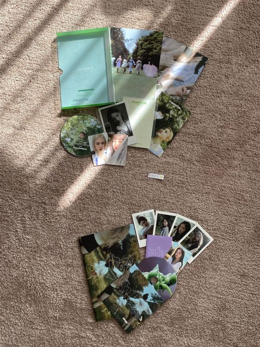 Aespa, Lesserafim, Txt, Stayc, Idle, Itzy, Everglow kpop албуми