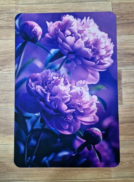 Коврик с 3D цветами для дома и ванной, 80×120 / 90×60 см