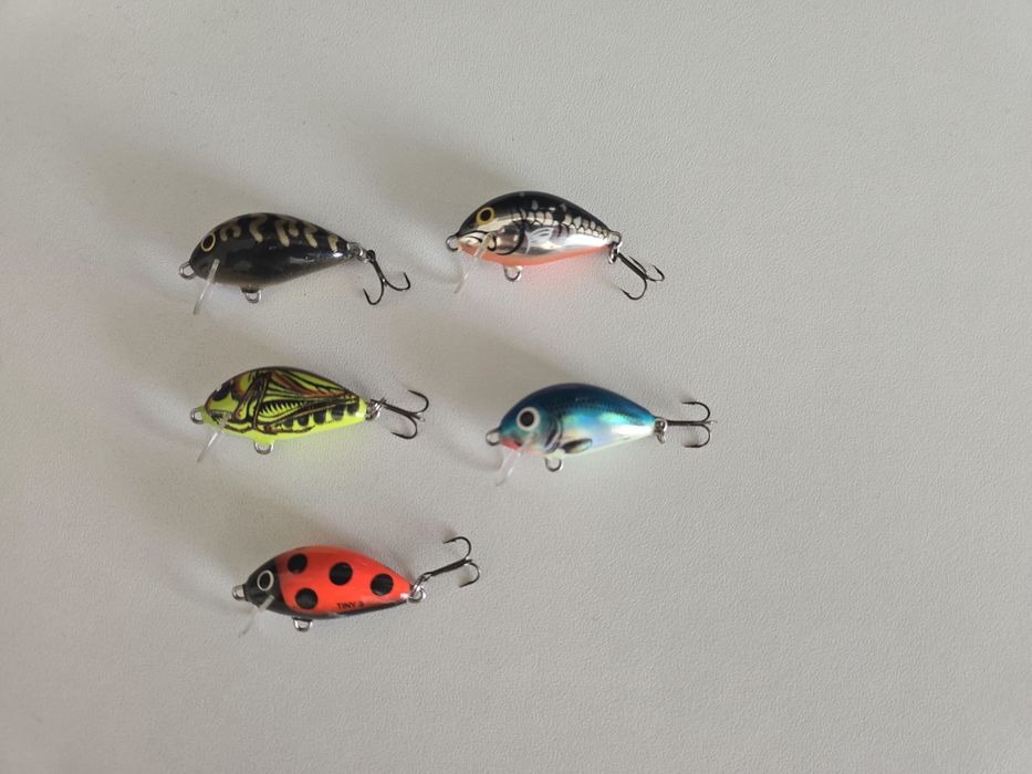 Voblere pescuit spinning clean biban Salmo Tiny  Strike Pro Baby Pro
