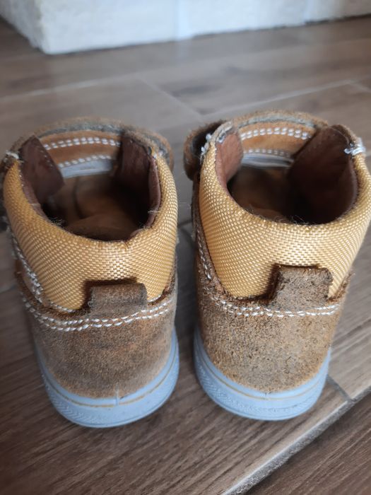 Детски кожени боти Lurchi 23 номер + подарък