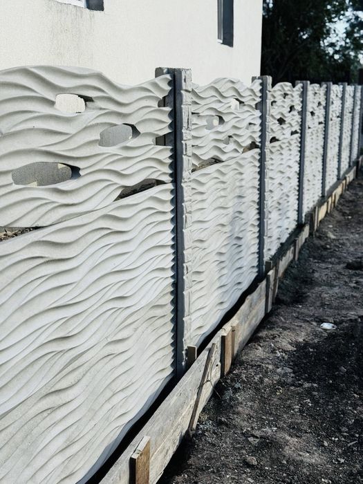 Gard din beton armat