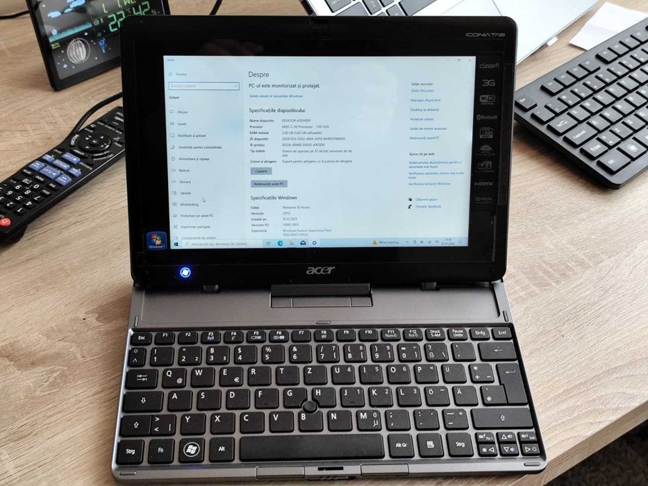 Laptop tableta ACER ICONIA TAB W501P