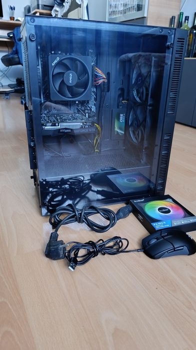 PC Gaming AMD Ryzen 5, 16GB DDR4, SSD+HDD, GTX 1650 GDDR6 4GB