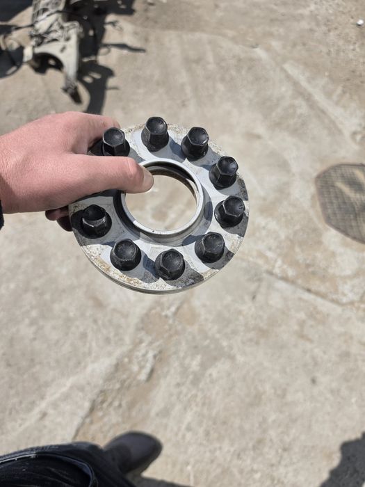 Distantieri  HR de 1 cm cu tot cu prezoane, 5x112 Volkswagen audi skoda