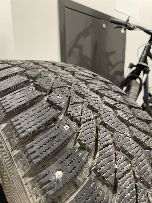Зимние шипованные шины r18