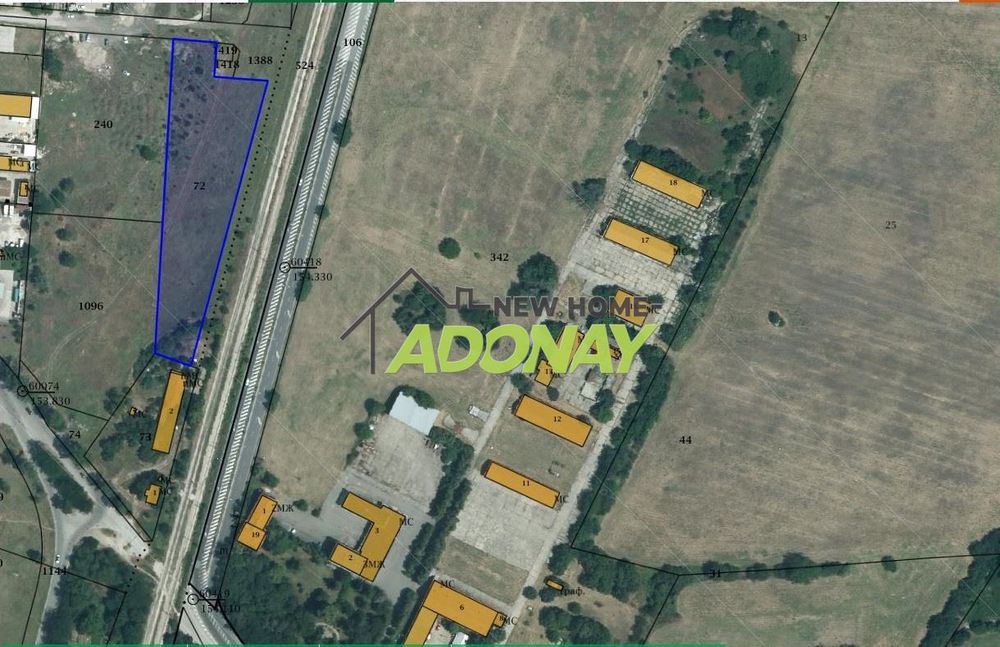 Продава се Парцел в Пловдив, Тракия - 7002 кв.м за 95 €/кв.м - Снимка #2