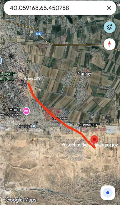 Uy joy qurish uchun yer uchastkasi sotiladi.