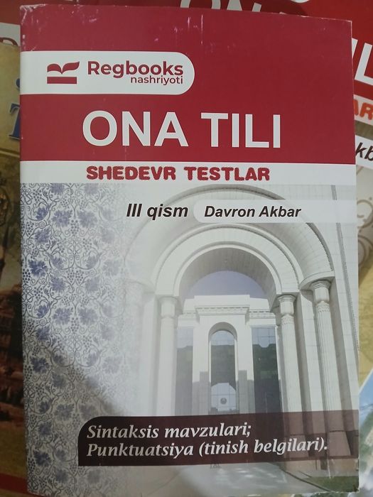 Ona tilidan milliy sertifikatga tayyorlanayotganlar uchun qo'llanmalar