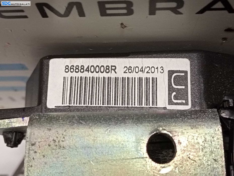 Centura Siguranta Dreapta Fata Pasager Renault Megane 3 2008 - 2015 Cod 868840008R BAM-PT1-0692 [M4482]