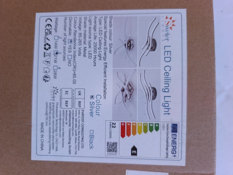 Aplica led noua in cutie