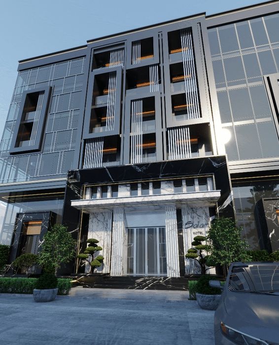 Центр! Яккасарай новая 5-этажная здания 4500м2 ор.Гранд Мир отел. своя