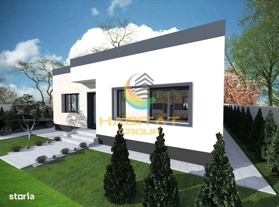 Casa pe parter | 3 dormitoare | Teren 434 mp | Comision 0%