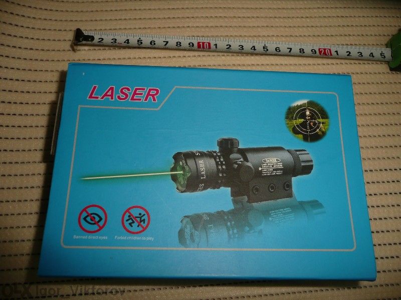 Лазерен прицел / мерник зелен