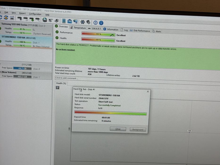 Lot hdd seagate 4 bucati de 500gb stare 100%