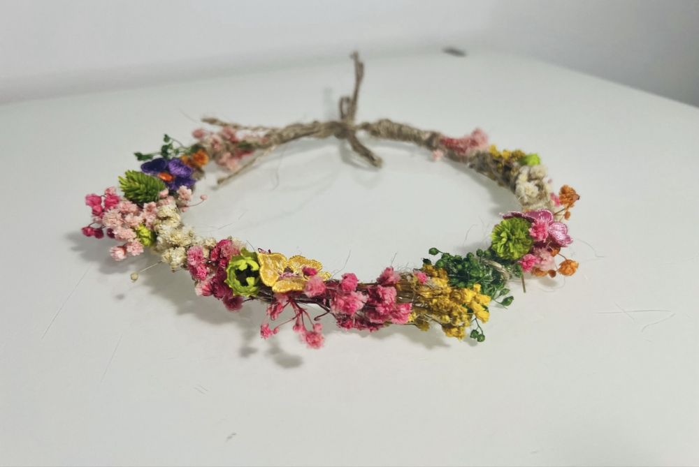 Coronite adulti / copii din Plante si flori naturale stabilizate