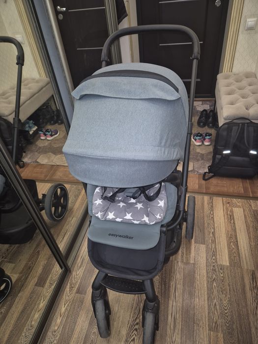 EasyWalker Harvey3, 2в1 детская коляска прогулочная/люлька