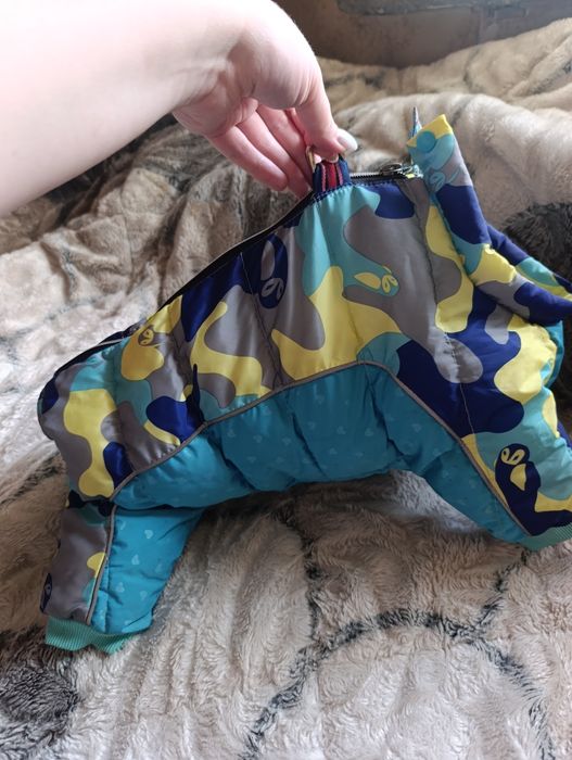 Теплый комбинезон для собак