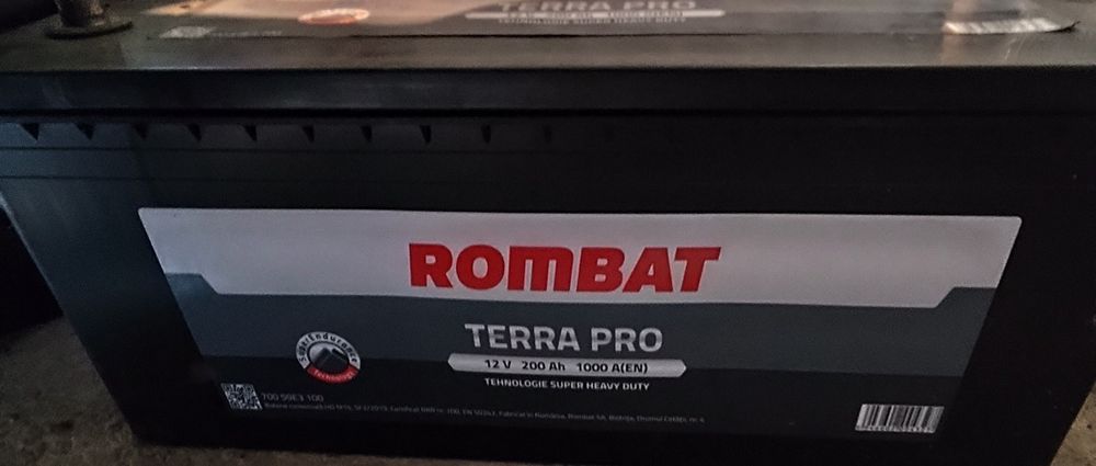 Baterie plumb acid 12V 200ah Rombat Terra pro