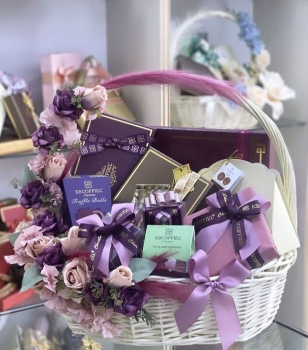 Подарочные корзины на 8 марта