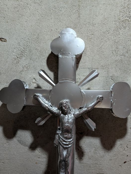 Cruci biserica din tabla zincata