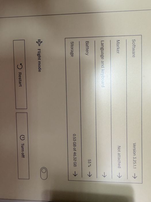 reMarkable Paper Pro – funcțional, cu mic defect estetic + pen nou