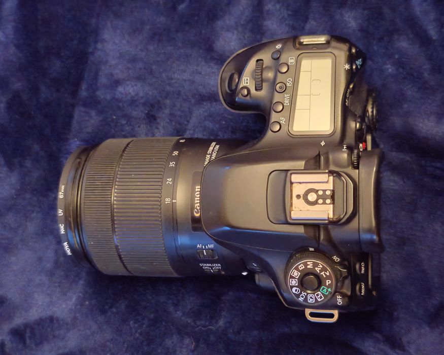 Kit Canon 80d + Canon Efs 18-135 Nano Usm