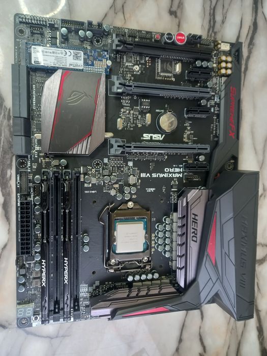 Дънна платка Asus ROG Z170+ Intel® Core i7-6700K+16gb+ssd lga 1151