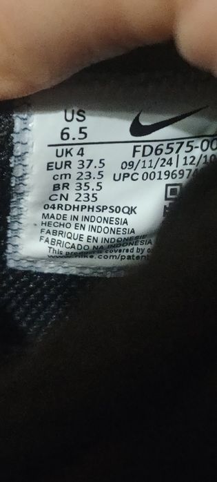 Маратонки Nike, No 37.5