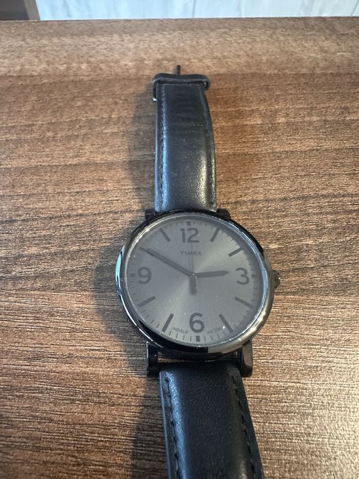 Ceas Timex all black curea piele negru