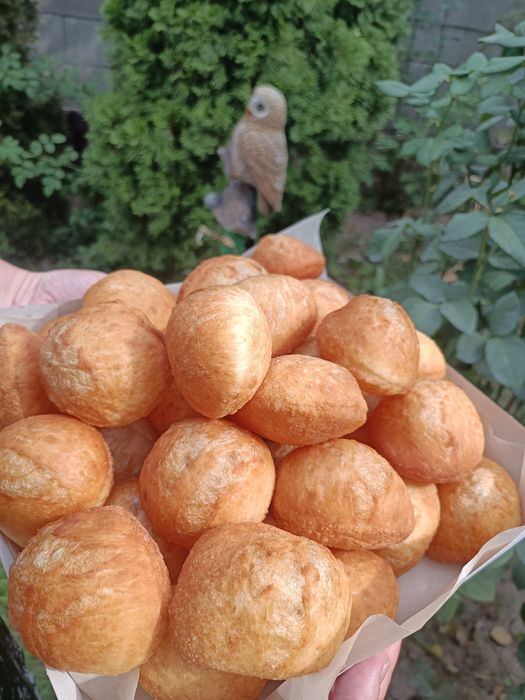 Блиньчики баурсаки и хычины