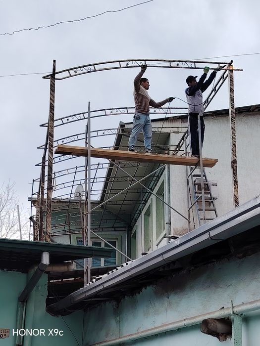 Навес куриш хизматлари