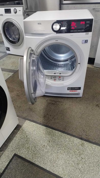 A+++ Сушилня с термопомпа AEG-АЕГ 8 кг SensiDry 8000 Series