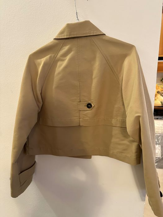 Къс Тренчкот,Велурено кожено яке Zara