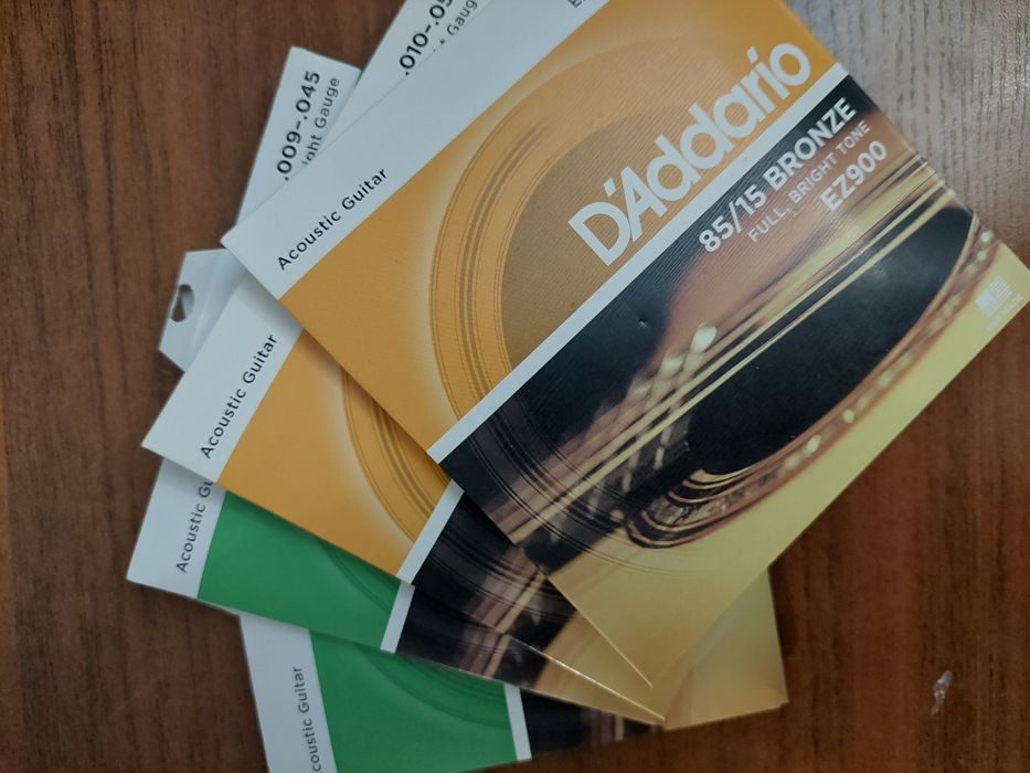 Продам струны для акустической гитары