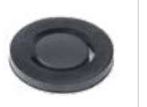 Обратный клапан молочного насоса, резиновый Non Return Valve Ø50 mm