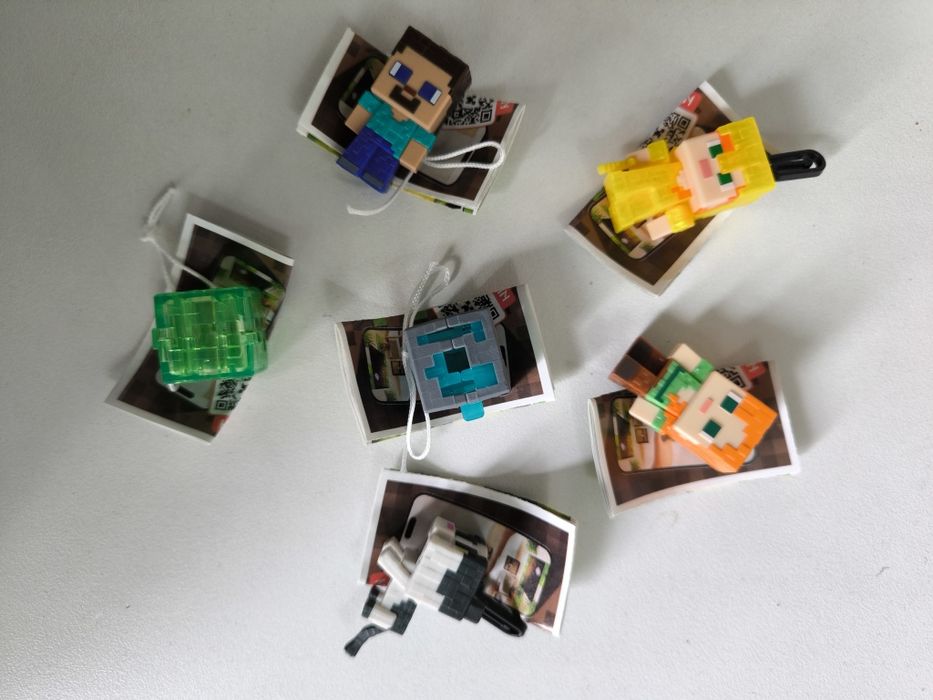 Kinder Joy фигурки, Minecraft Киндер обмен
