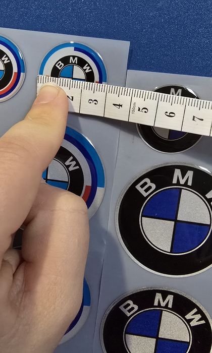 Емблеми бмв epoxy 30мм и 50 мм комплект