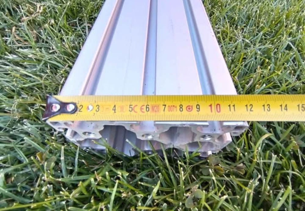 Profile de aluminiu extrudat anodizat