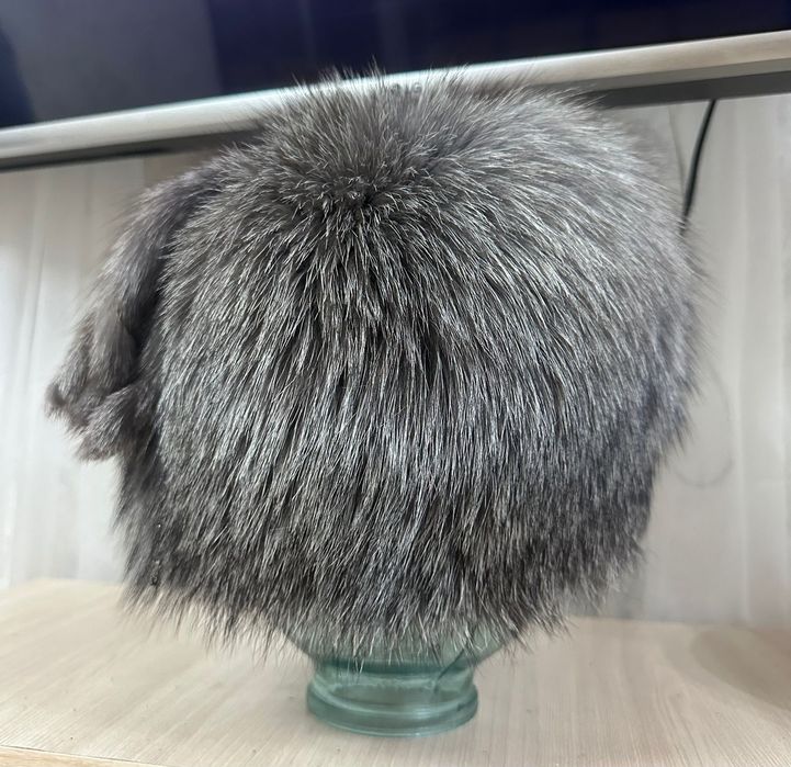 Женская песцовая шапка