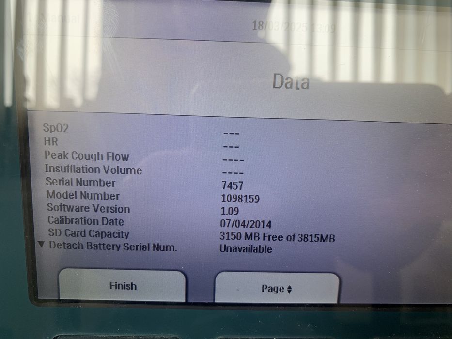 CoughAssist t70 philips respironics ventilator