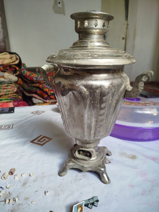 Самовар латунный СССР