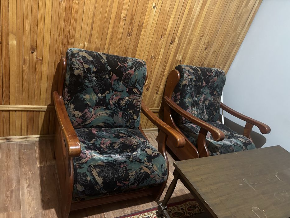 ретро диван и два кресла