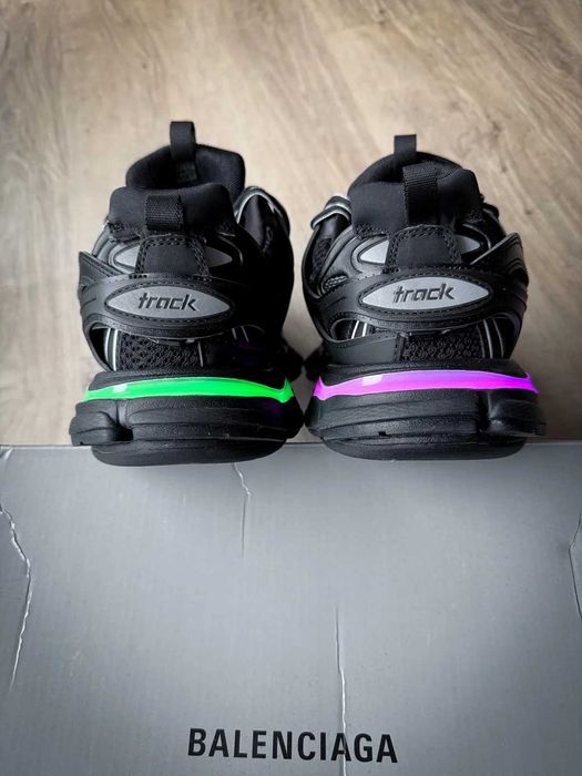 #WOW# Balenciaga Track LED Triple Black - PREMIUM - Verificare Colet