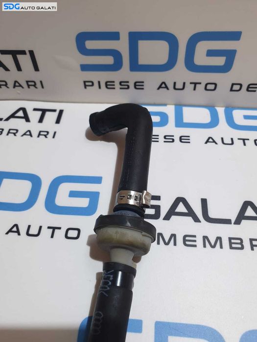 Furtun Conducta Aer cu Supapa de Retinere Volkswagen Passat B5.5 1.8 AWT AWM 2001 - 2005 Cod 058133783B 058905291 027133394A [AV1496]