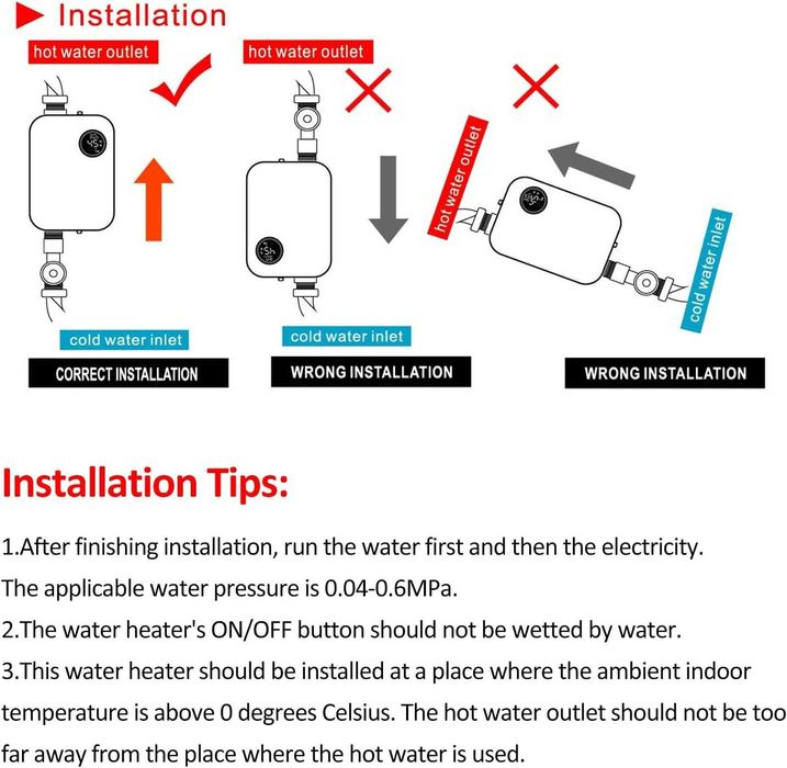 Instant incalzire apa 3500W, Class A, Display LCD, REDUS de la 550RON